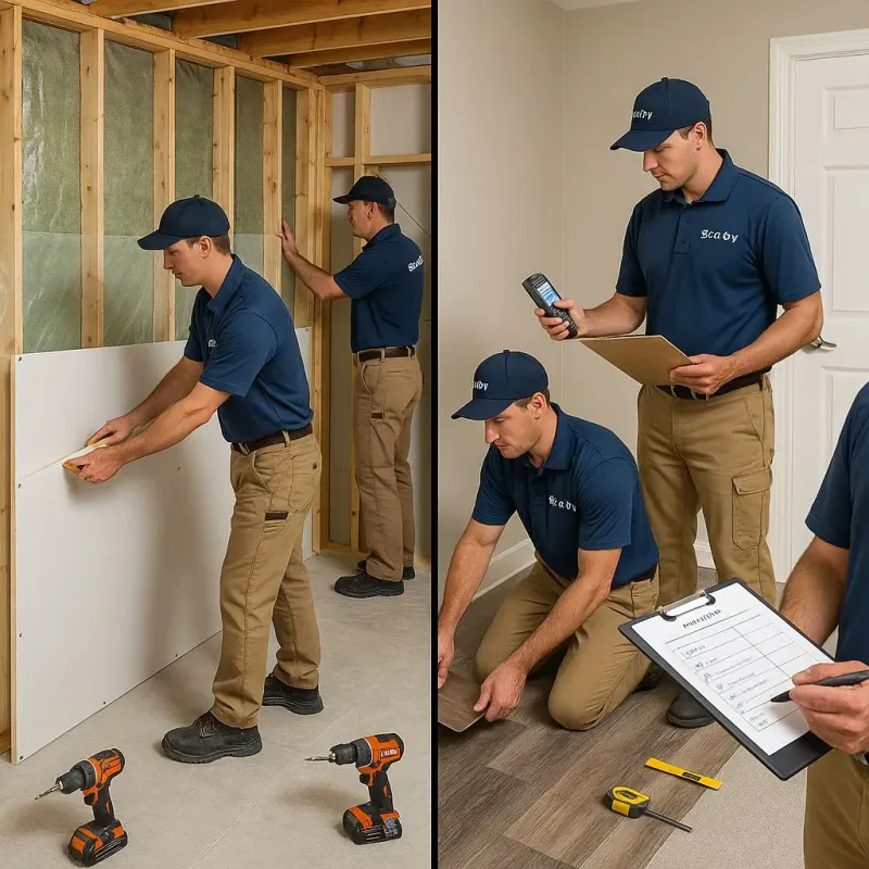 Repairs and Reconstruction process in Basehor, KS