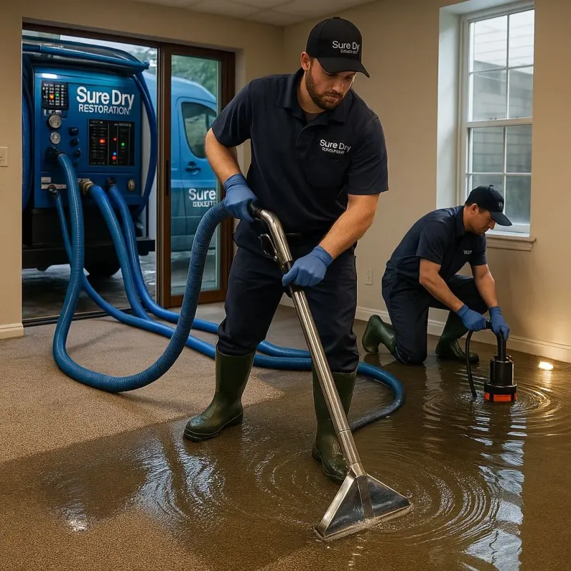 Water Extraction and Removal process in Basehor, KS